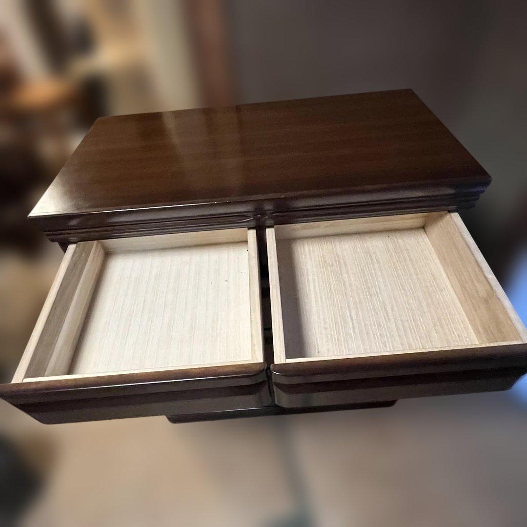 光家具 小型チェスト 6段 木製タンス 収納家具