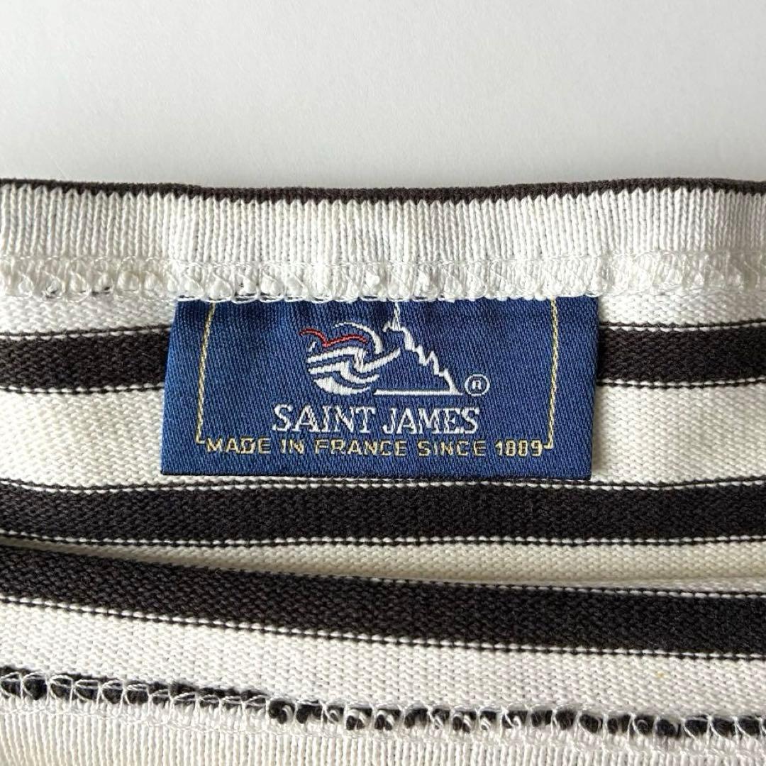 80s フランス製 T4 セントジェームス ウェッソン ボーダー バスクシャツ