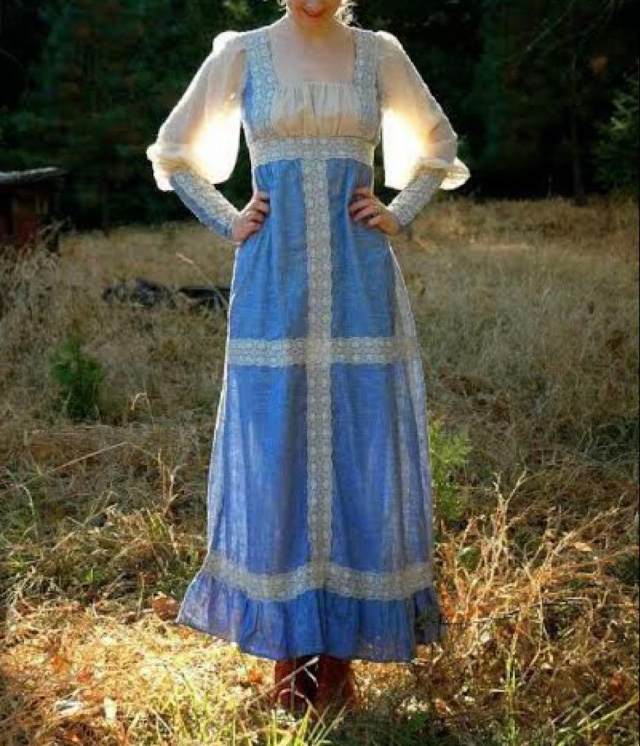 gunne sax ドレス　黒タグ