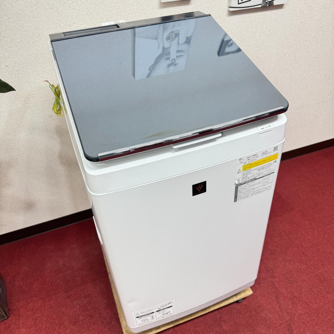 東京23区送料無料　超美品シャープ縦型洗濯乾燥機11/6㎏　洗浄/除菌済み