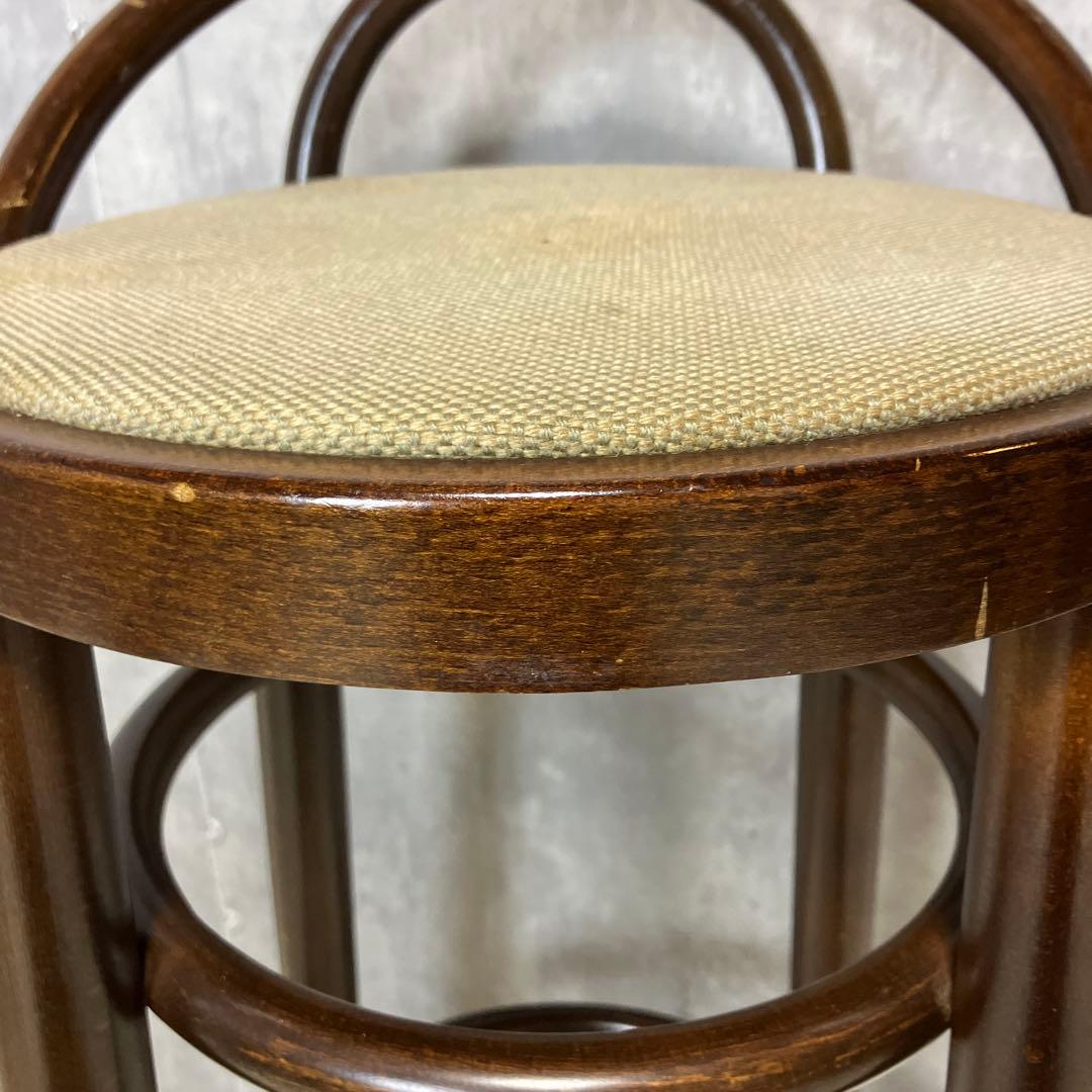 秋田木工 カウンターチェア ベントウッド 曲木 椅子 イス スツール 2脚セット