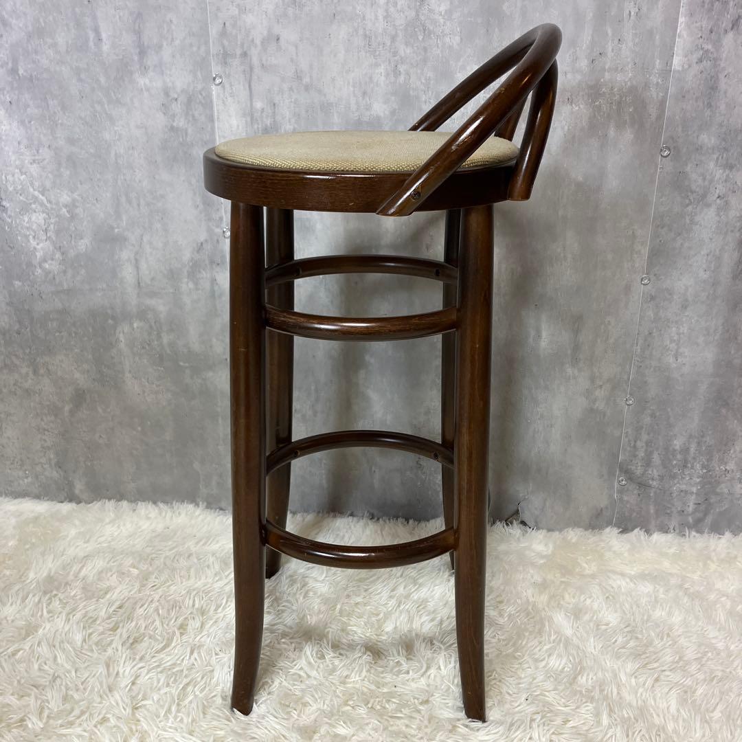 秋田木工 カウンターチェア ベントウッド 曲木 椅子 イス スツール 2脚セット