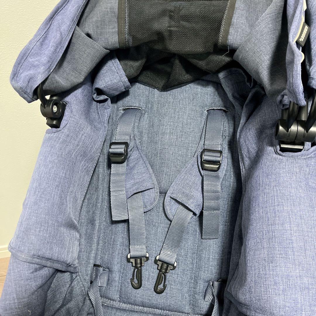 AIRBUGGY エアバギーココダブル　フロムバース　ネイビー