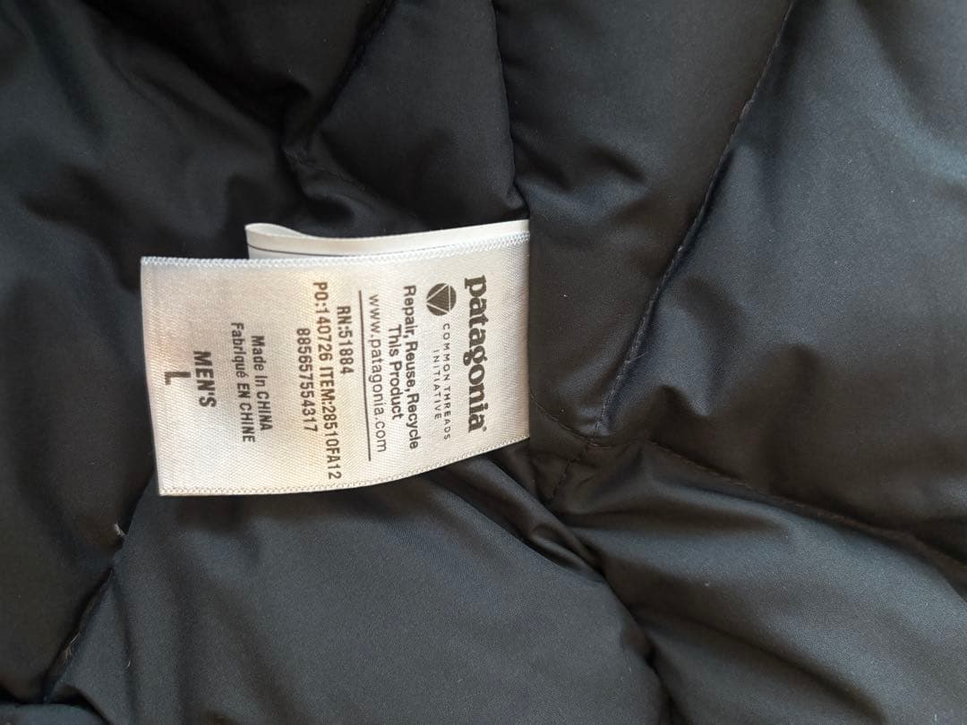 ⭐︎美品PatagoniaブラックGORE-TEXプリモダウンジャケット L黒BL