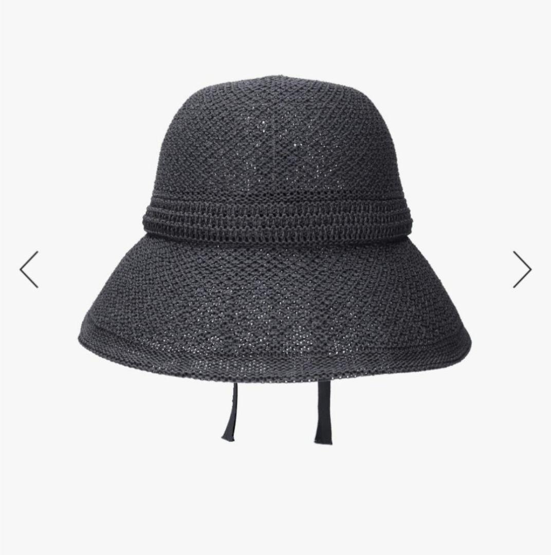 Chapeau d’ O　TM Wide Visor Cap (チャコール)