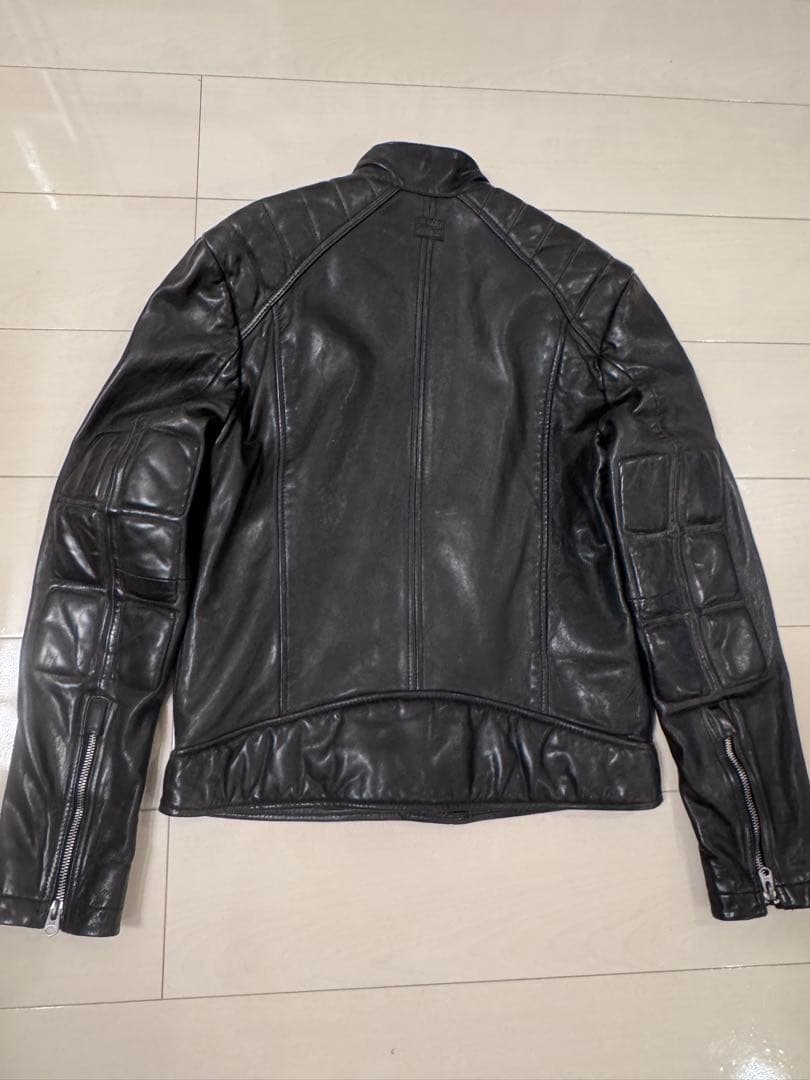 超美品　最終値下G-Star RAW ライダースジャケットラム皮