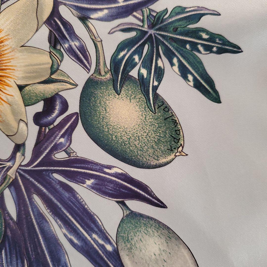 HERMESカレ90パッションフラワーPASSION FLOWER箱なし