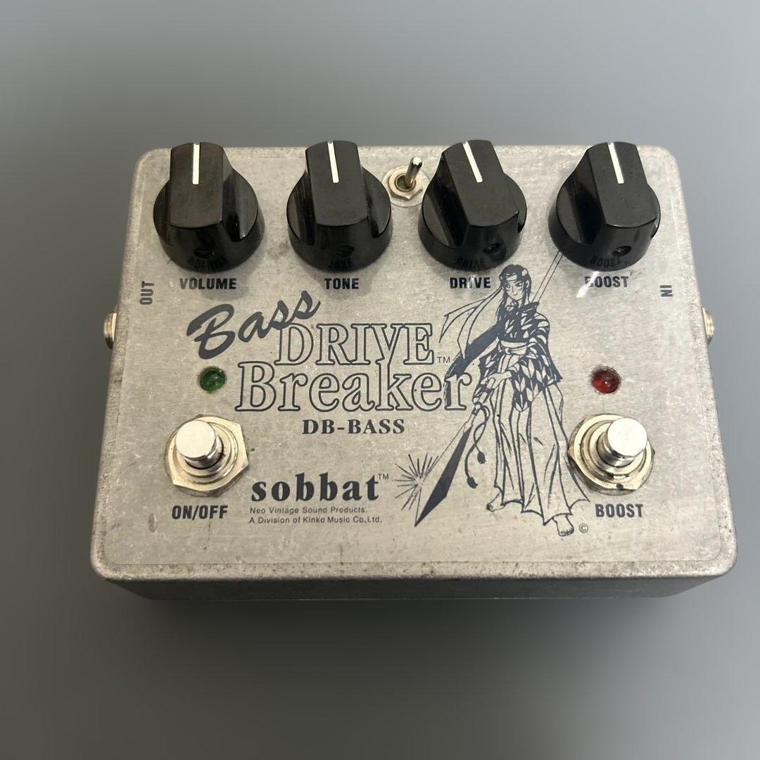 【ベース用オーバードライブ】sobbat bass drive breaker
