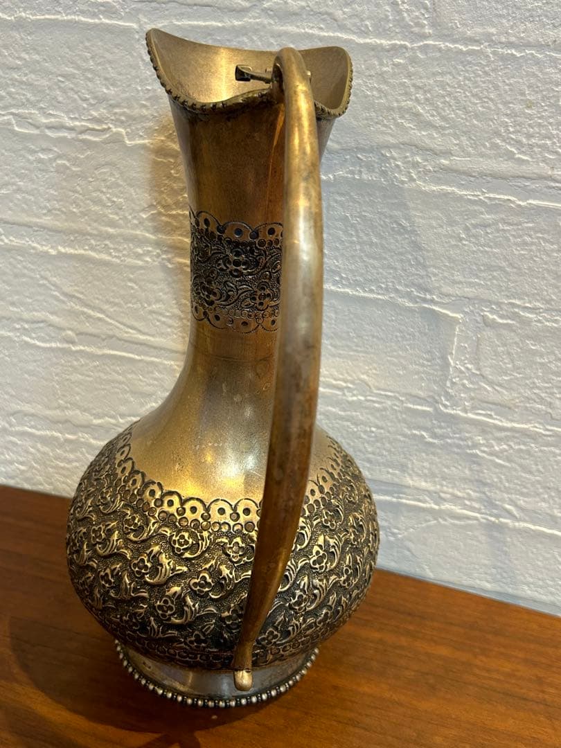 SILVER刻印　お盆　水差しセット