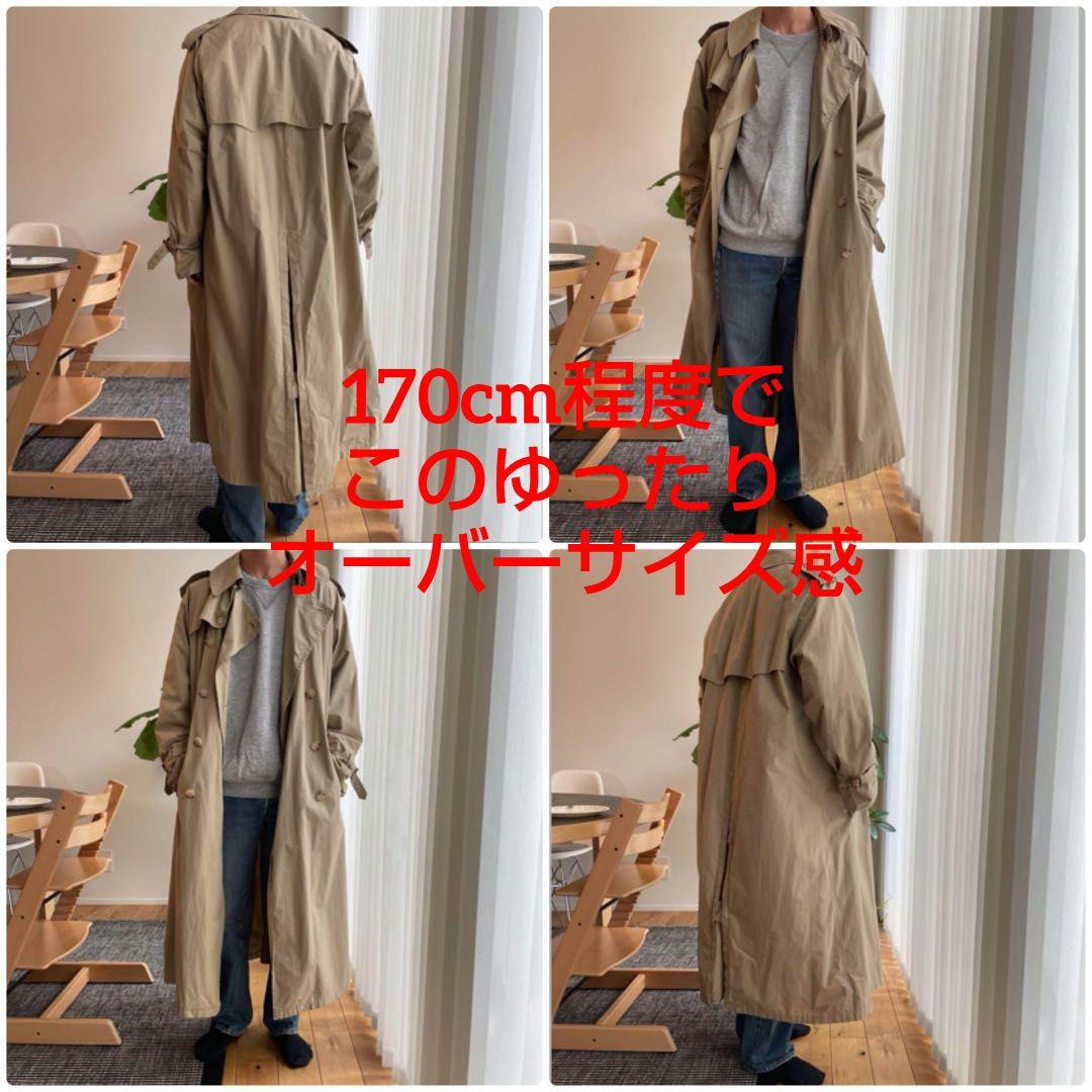 【ミント】90s ラルフローレン \"一枚袖タイプライタークロストレンチ 西口修平