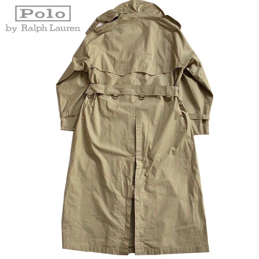 【ミント】90s ラルフローレン \"一枚袖タイプライタークロストレンチ 西口修平