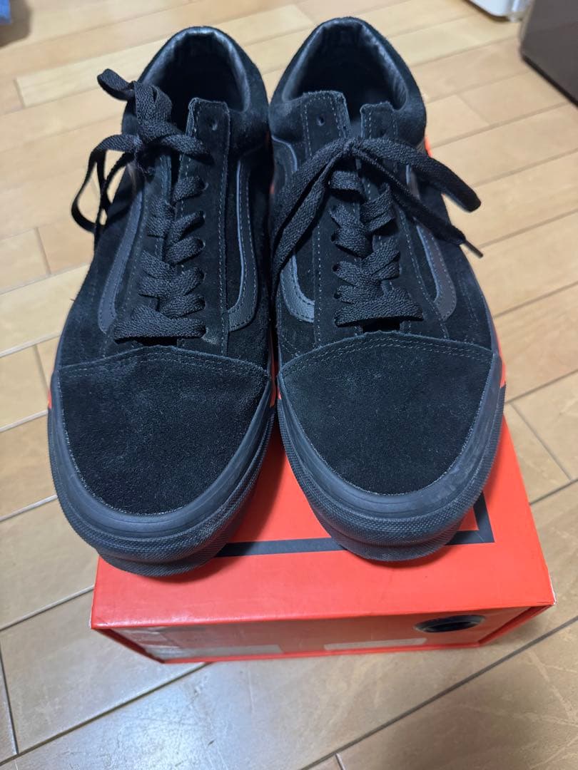 希少VANZ WTAPS コラボ ブラック スエード スニーカー29cm