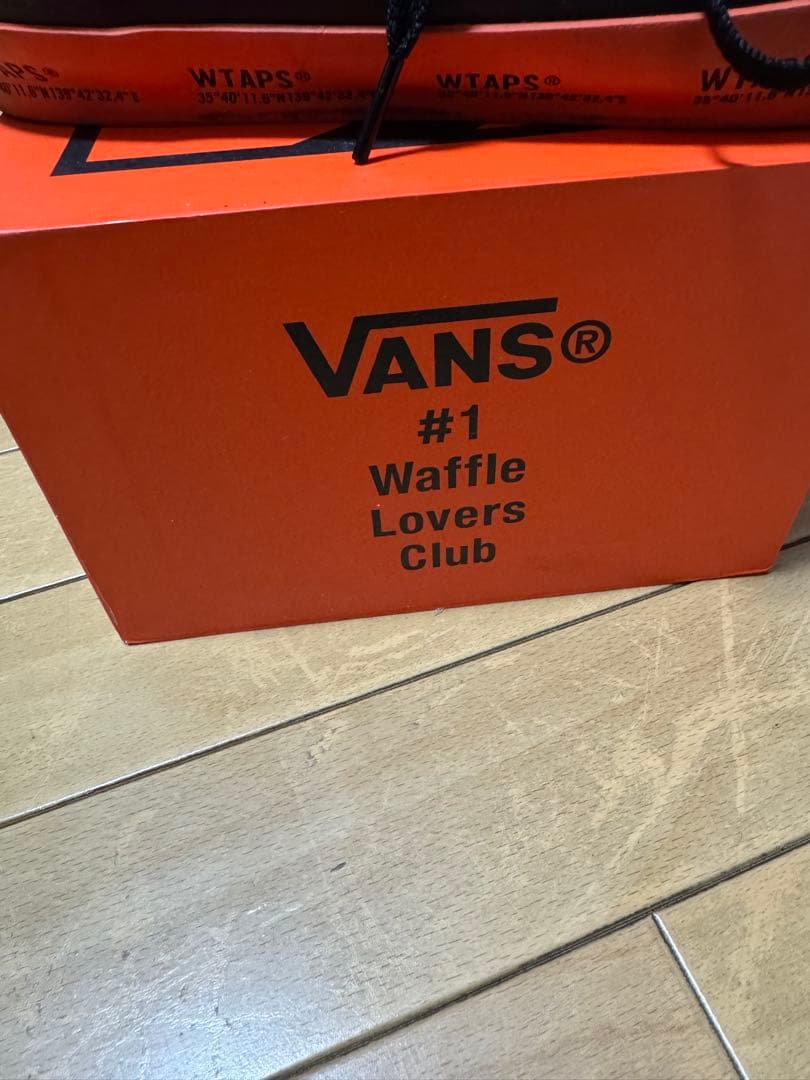 希少VANZ WTAPS コラボ ブラック スエード スニーカー29cm