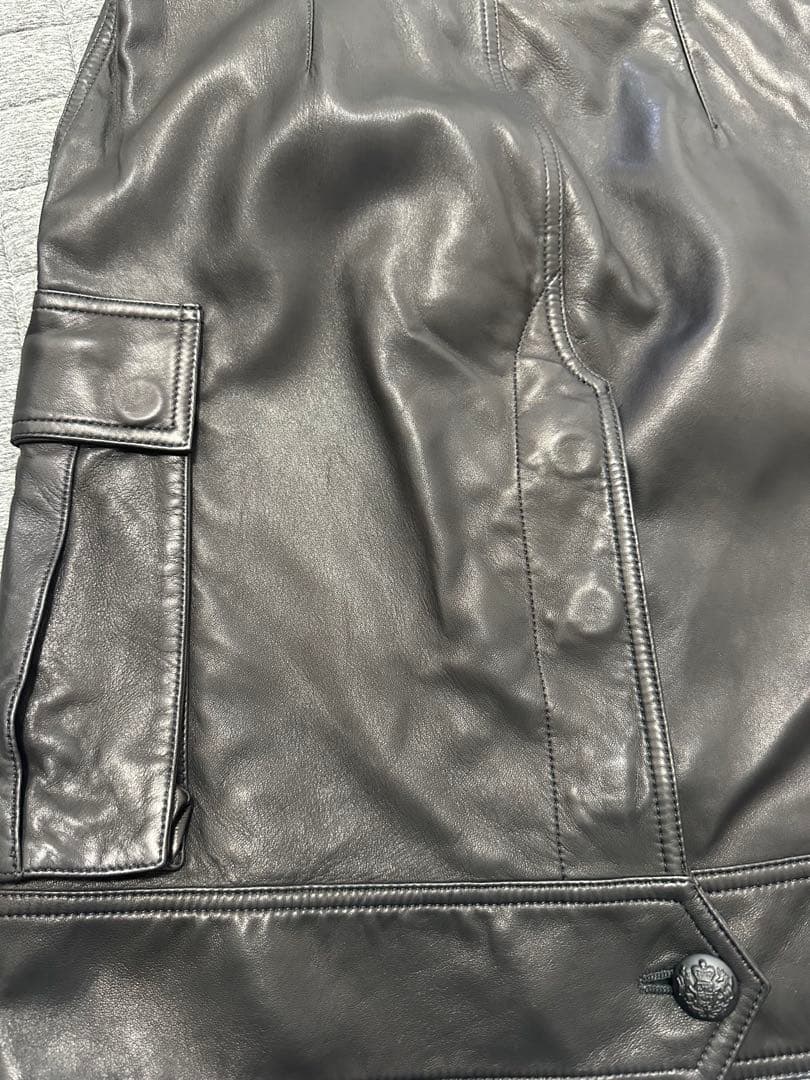 HELMUT LANGヘルムートラング 羊革スカート