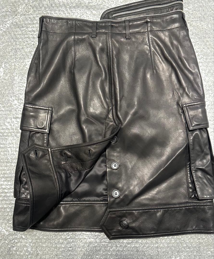 HELMUT LANGヘルムートラング 羊革スカート
