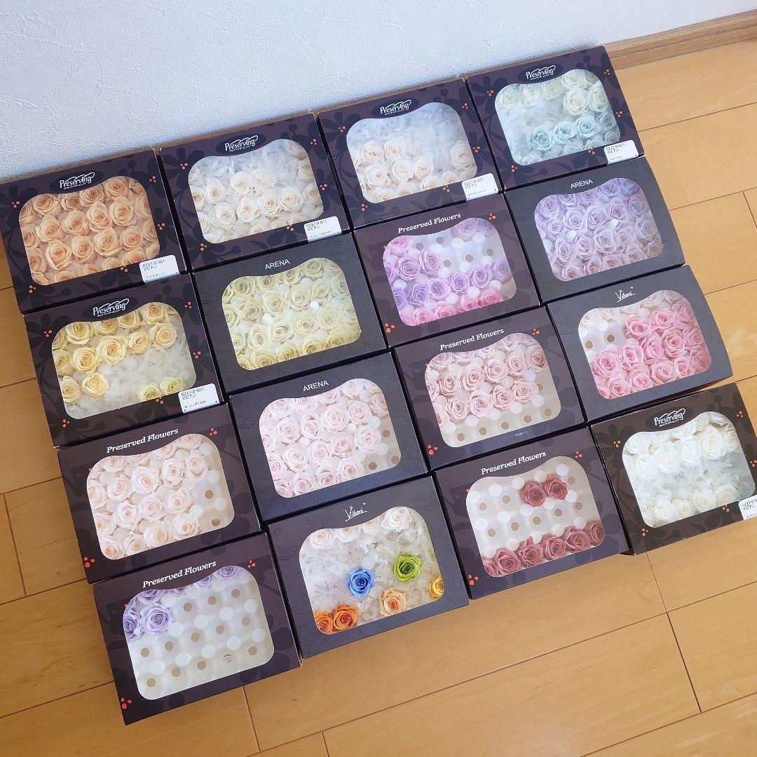 プリザーブドフラワー ローズ 花材まとめ売り