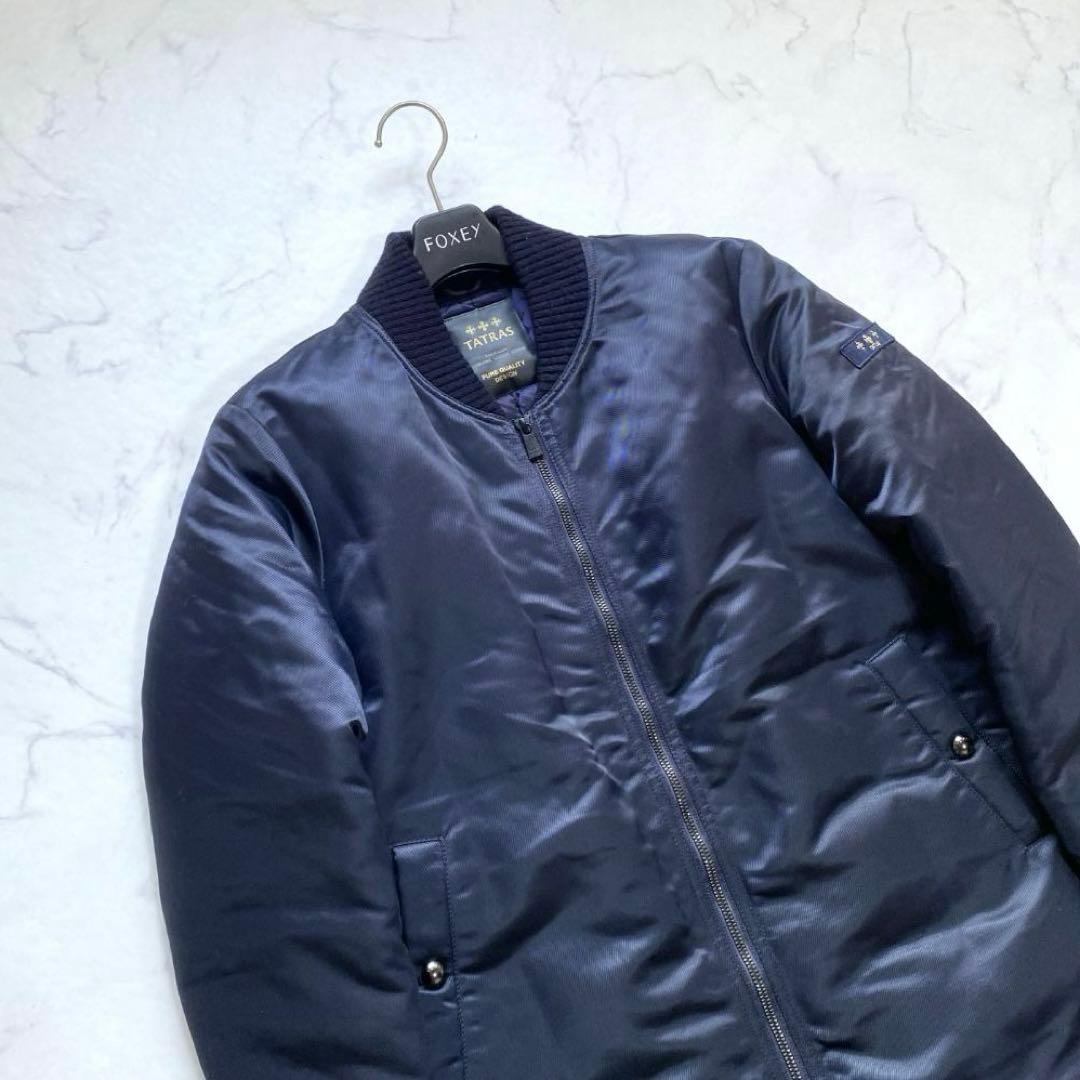 希少✨TATRAS Rライン AIONA ロングMA-1 ダウンコート 2