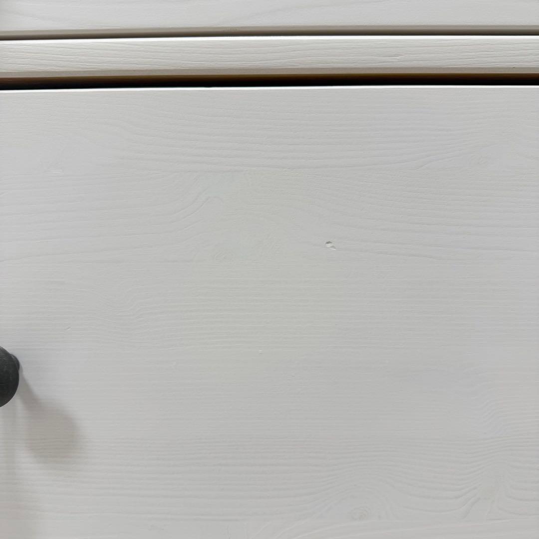 IKEA イケア ヘムネス チェスト ホワイト モノトーン