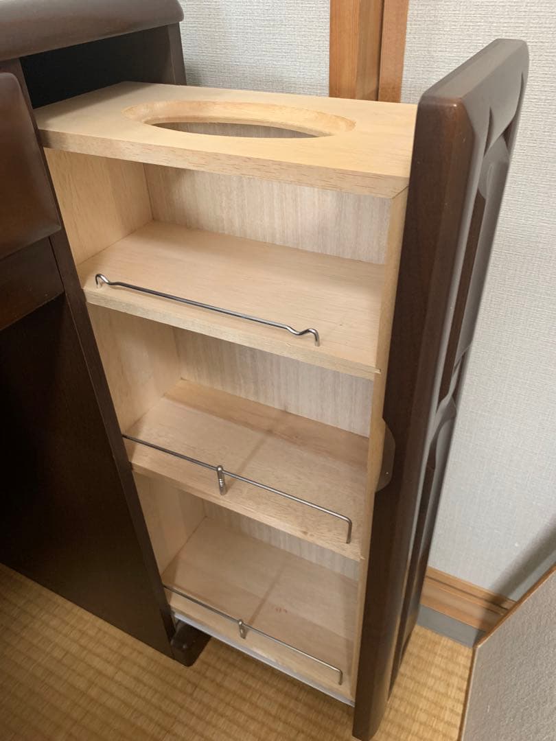 【出品その1/2】三面鏡ドレッサー（椅子は別出品です）