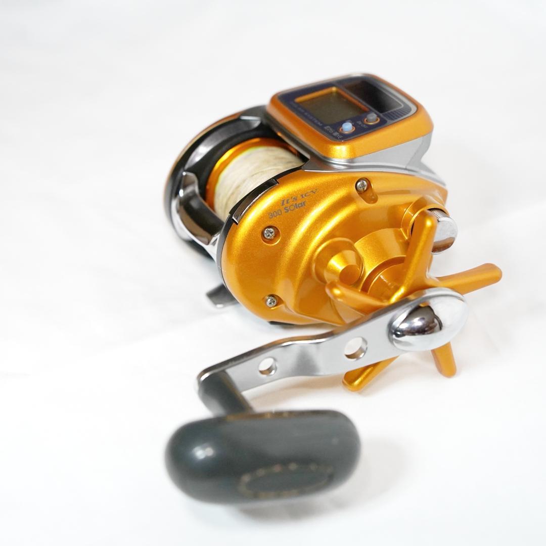 DAIWA イッツ ICV 300 ソーラー デジタルカウンター 両軸リール