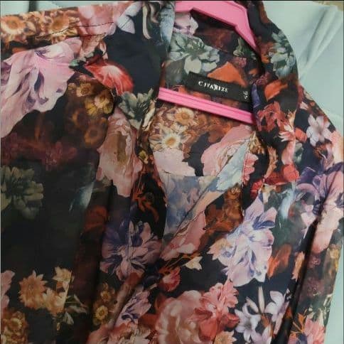 civarize V系　シャツ　シフォン108　ロック　ゴシック pnu