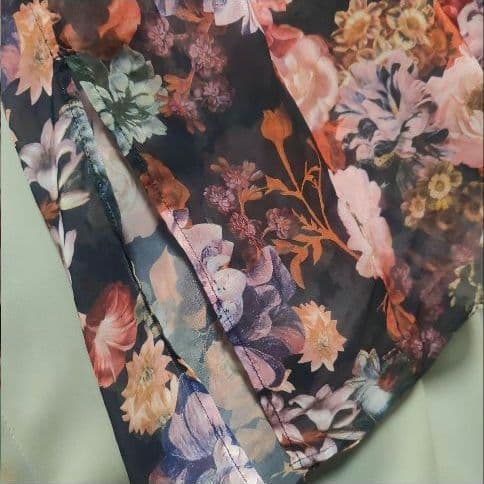 civarize V系　シャツ　シフォン108　ロック　ゴシック pnu