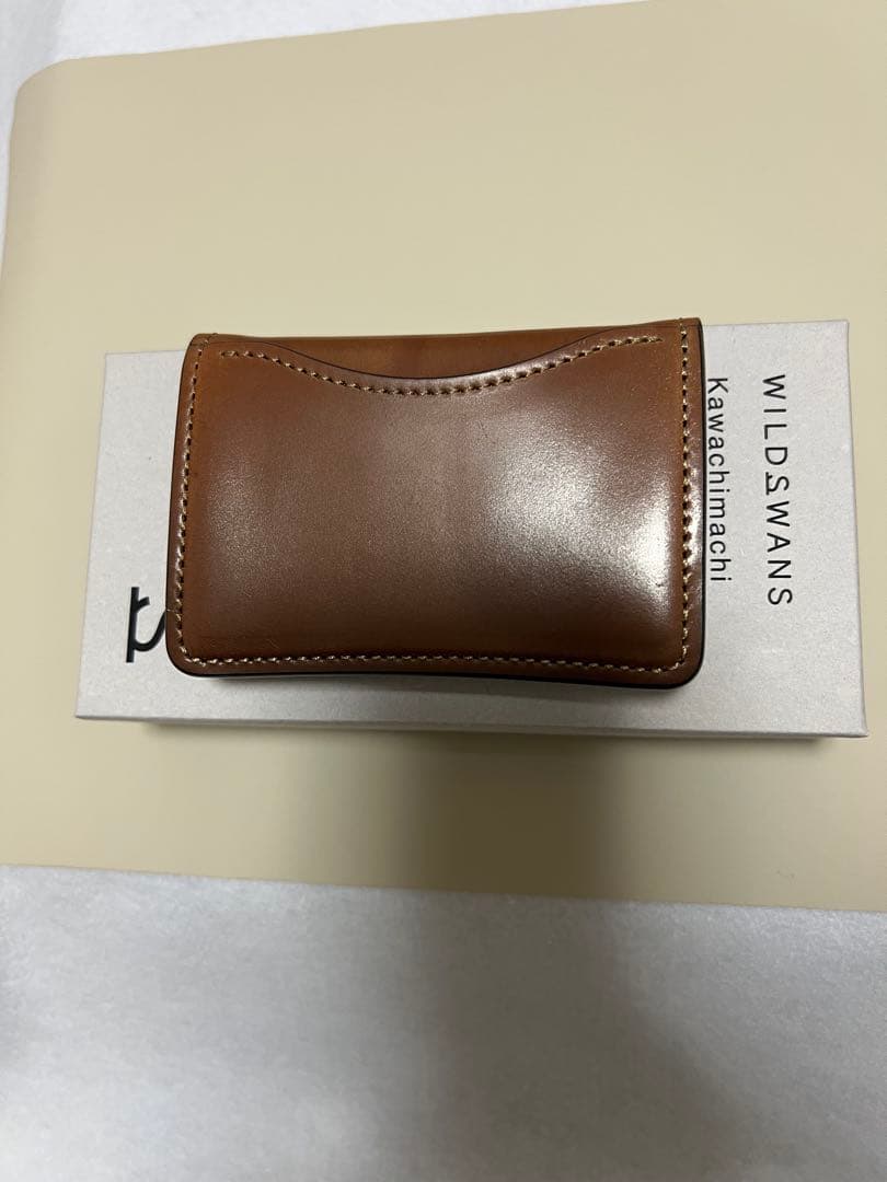 ワイルドスワンズ マホガニー フルシェルコードバン タング