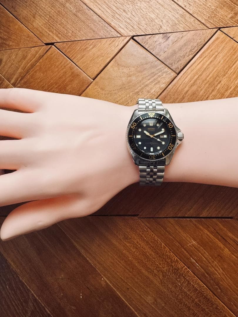 セイコー ダイバーズウォッチ 300m防水