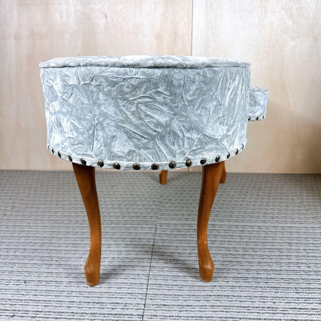 アンティーク 猫脚 スツール ヴィンテージ レトロ チェア 椅子 おしゃれ 3脚