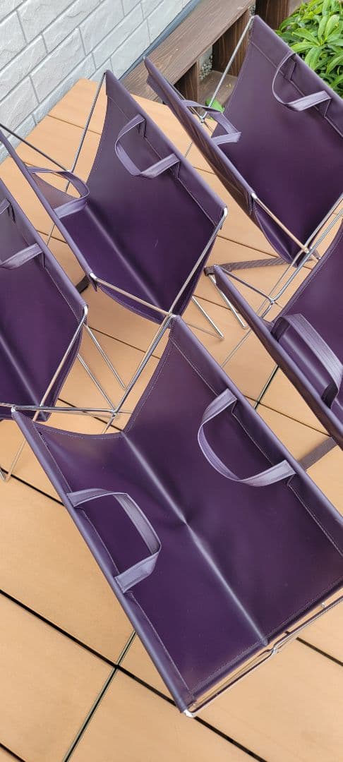 サキ R-357BR セルフワゴン レザースタイル PVC ブラウン ラゲッジ②