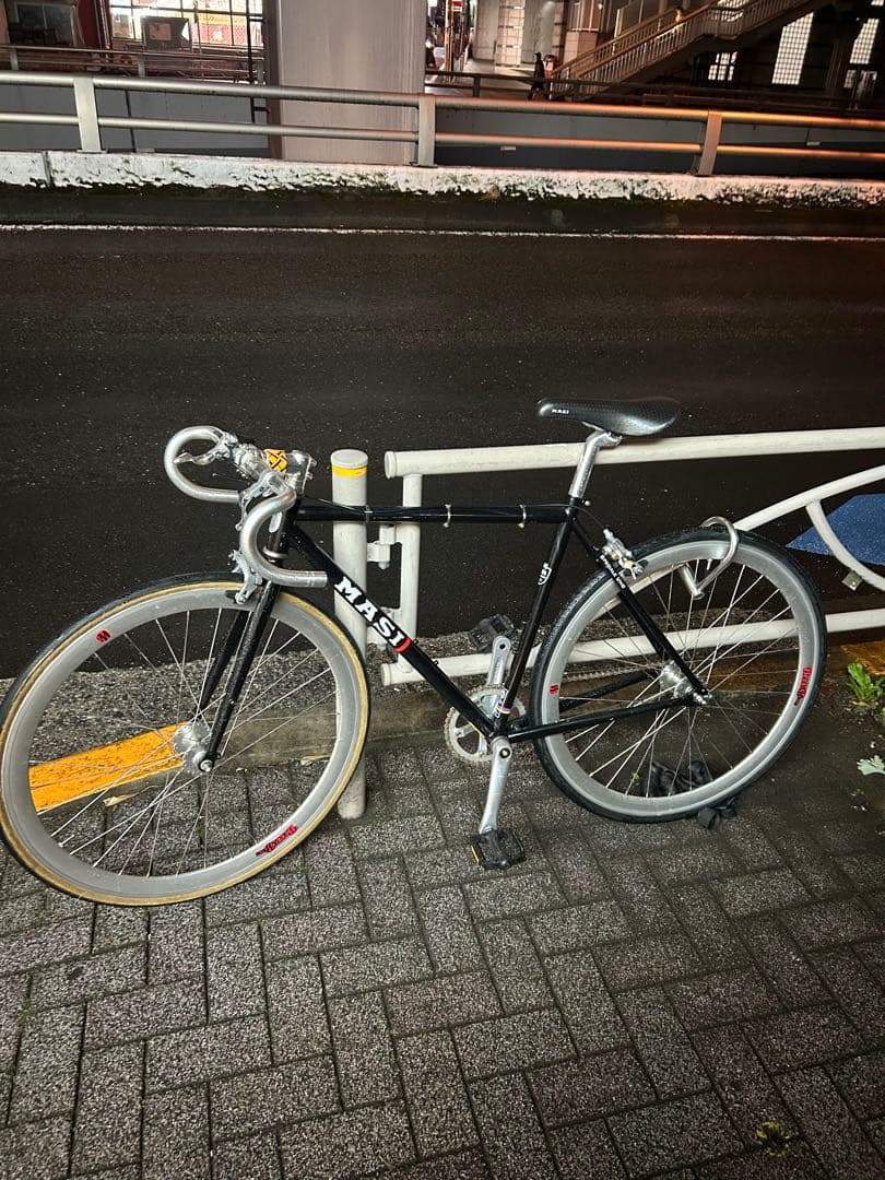 な*ら様 Masi ピストバイク ブラック 700C