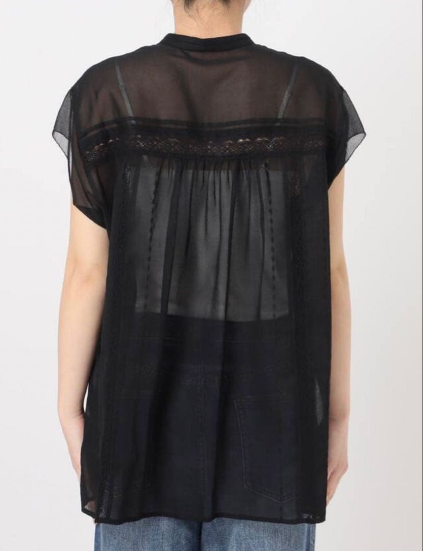 Spick & Span フレンチレースブラウス