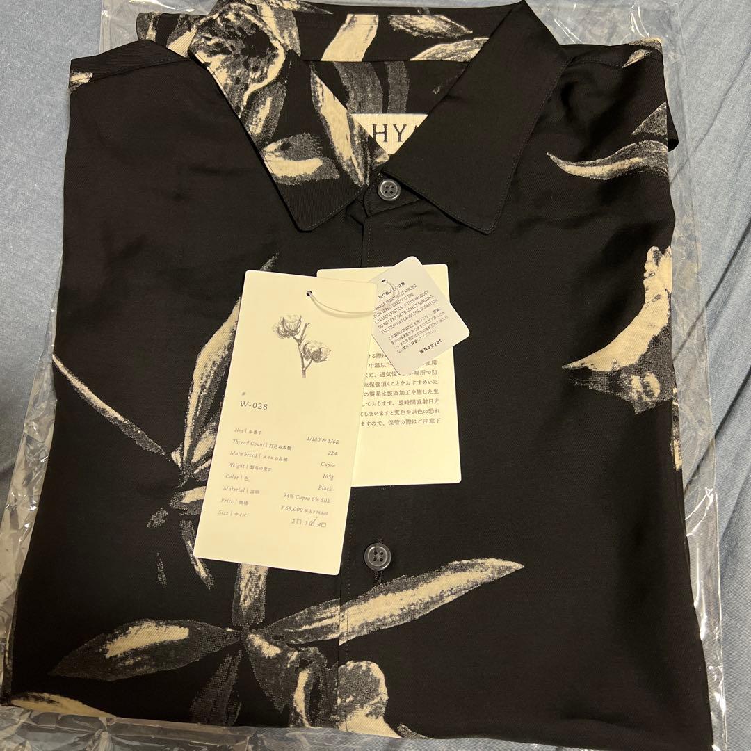nahyat シャツ　w-28 サイズ3