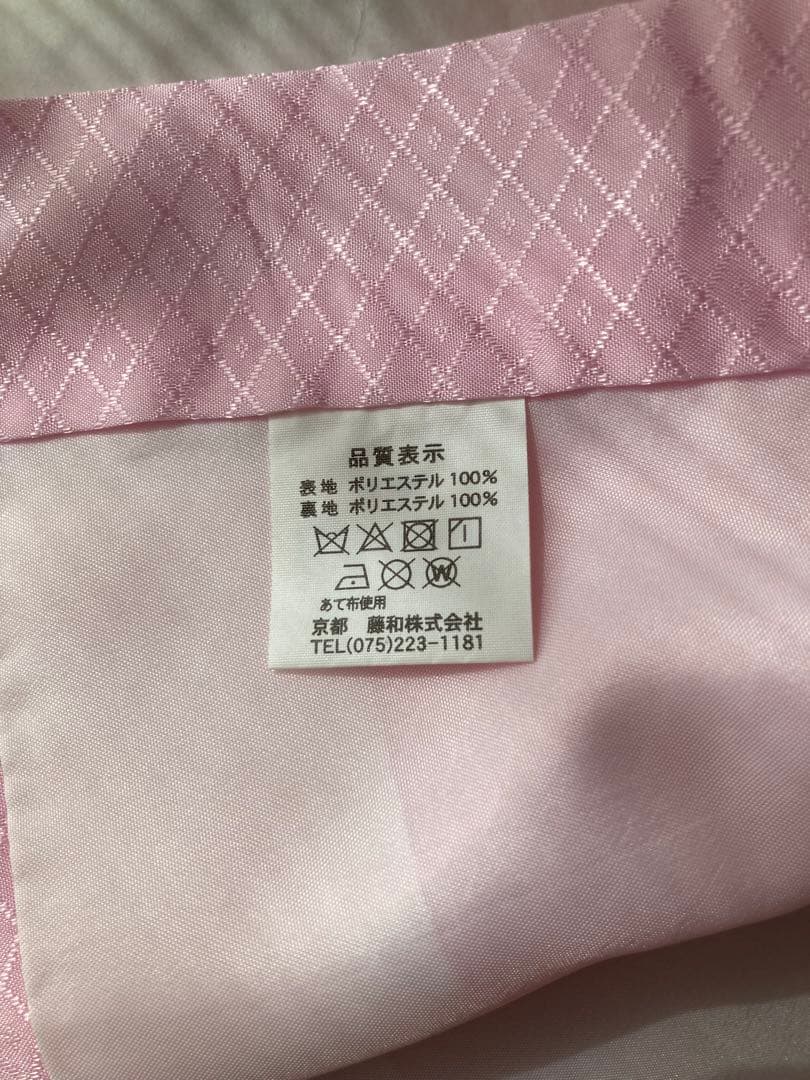 七五三用 赤い花柄 和服