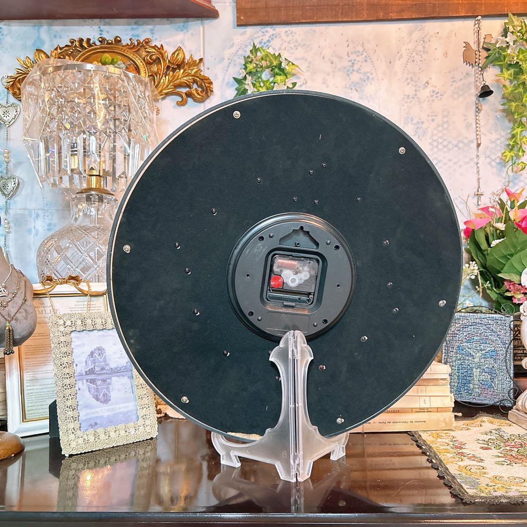 アンティーク雑貨 Victorian ウォールクロック カピスシェル 壁掛