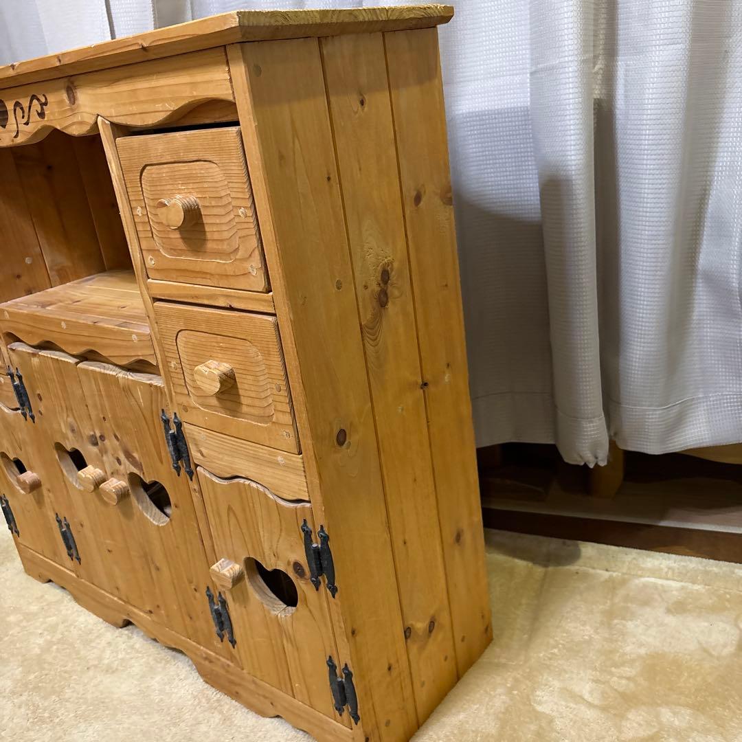 専用です❣️カントリー家具　ハート　チェスト　キャビネット
