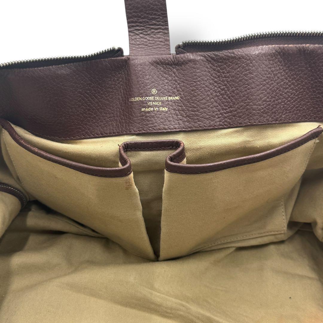 ゴールデングース EQUIPAGE エキパージュ　ボストン　ダークブラウン