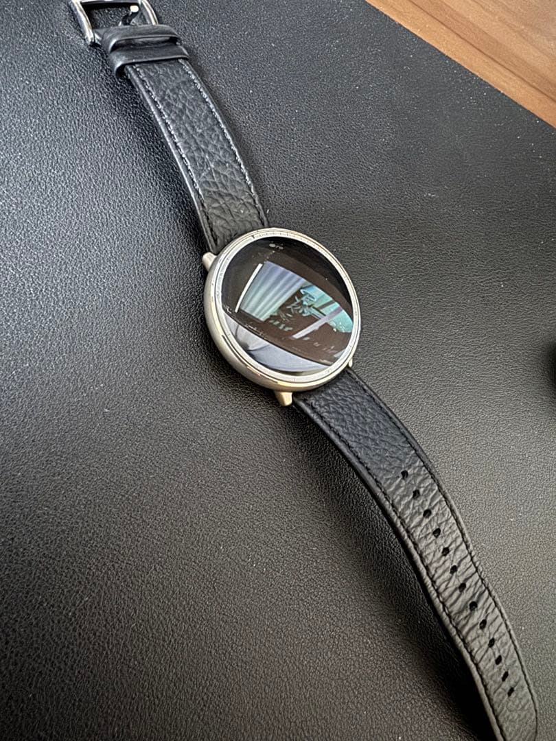 Amazfit Active 2 44mm ブラックレザー
