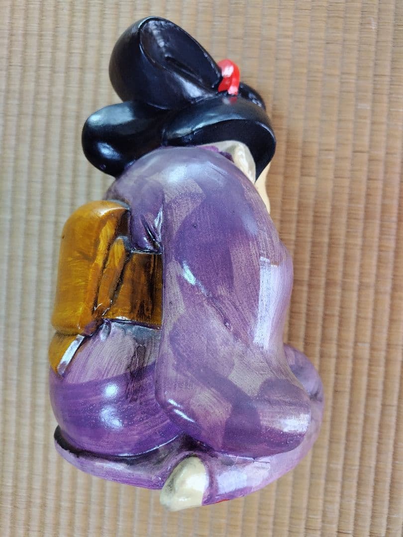 お多福　陶器　縁起物　昭和レトロ