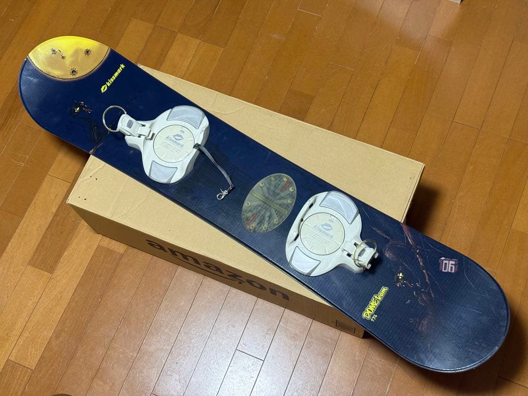 スノーボード ステップイン キッズセット Kissmark DOMEteam