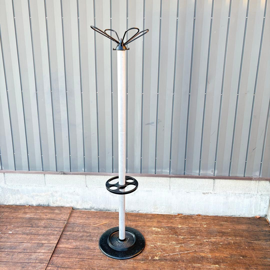 C1レトロ インダストリアル ポールハンガー メタルフレーム ミッドセンチュリー