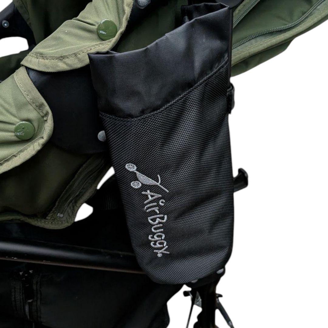 状態◎ エアバギー ココ 空気入付 カーキ 三輪 ブレーキ ベビーカー