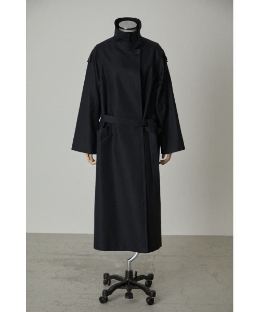 RIMARK 黒ネイビー　トレンチコート　Over size maxi coat