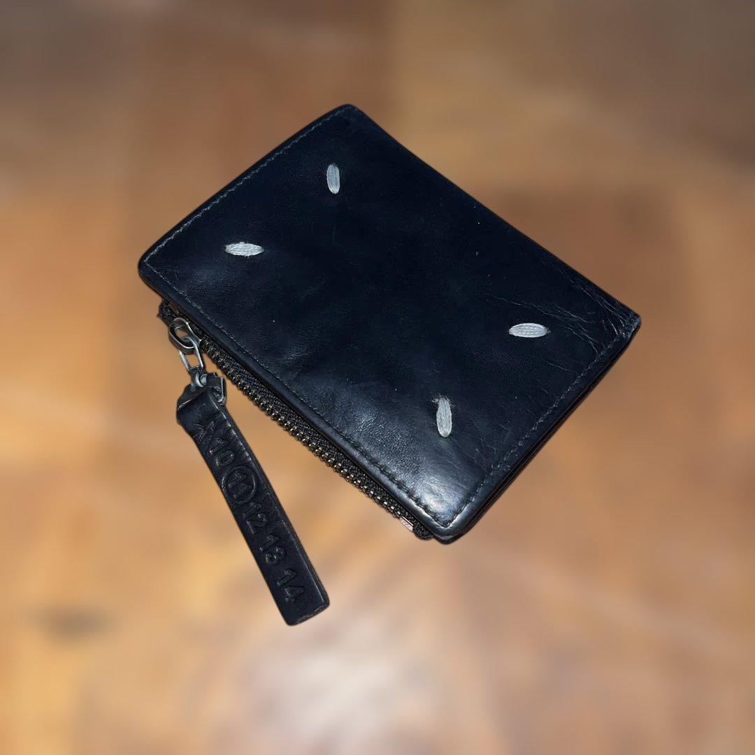 maison margiela レザー二つ折り財布 11 レア