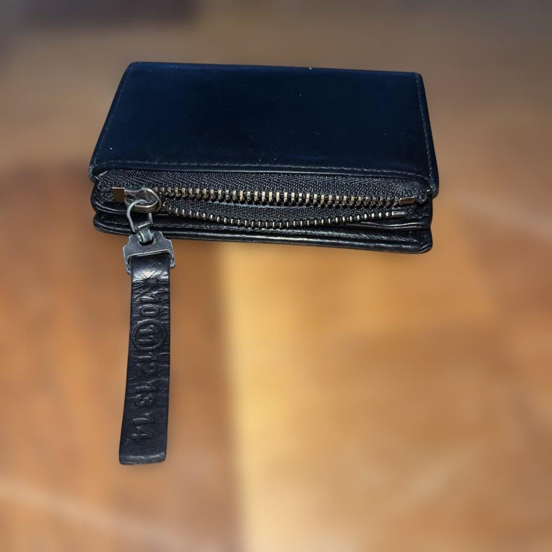 maison margiela レザー二つ折り財布 11 レア