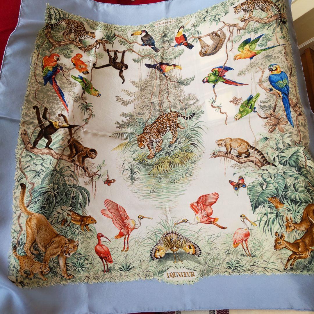 JULY ！HERMES カレ 90 赤道直下