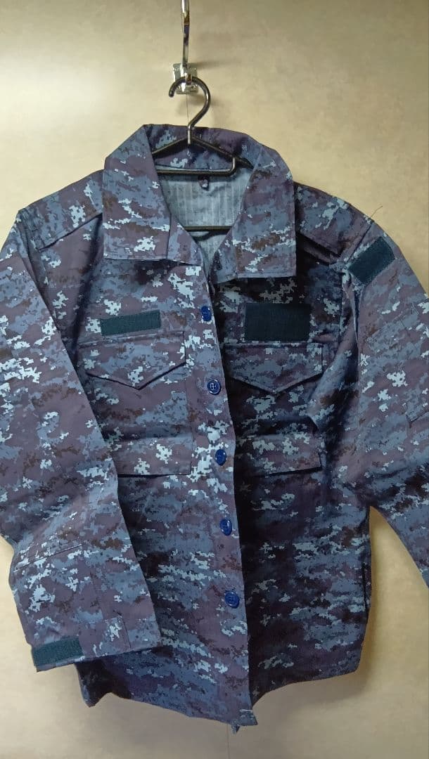 海上自衛隊　迷彩服セット（ジャケット・パンツ）別々に購入も可です。