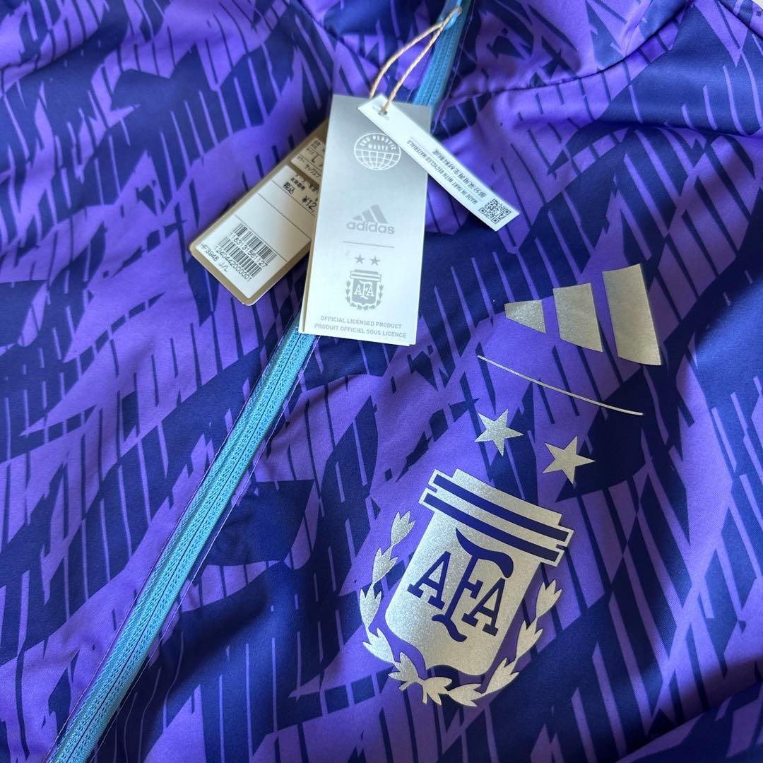 【adidas】アルゼンチン代表 W杯2022優勝 リバーシブルジャージ(L)