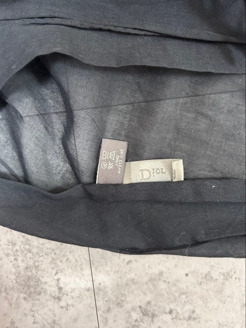 Dior Homme SS05 フリンジ　スカーフ　ストール