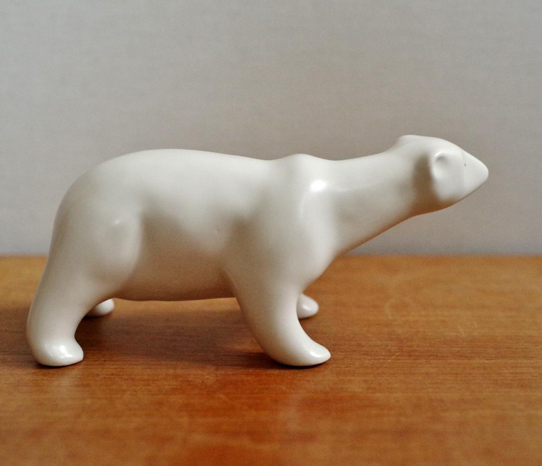 特大 ARABIA アラビア シロクマ ポーラーベア 白くま ビンテージ 白熊